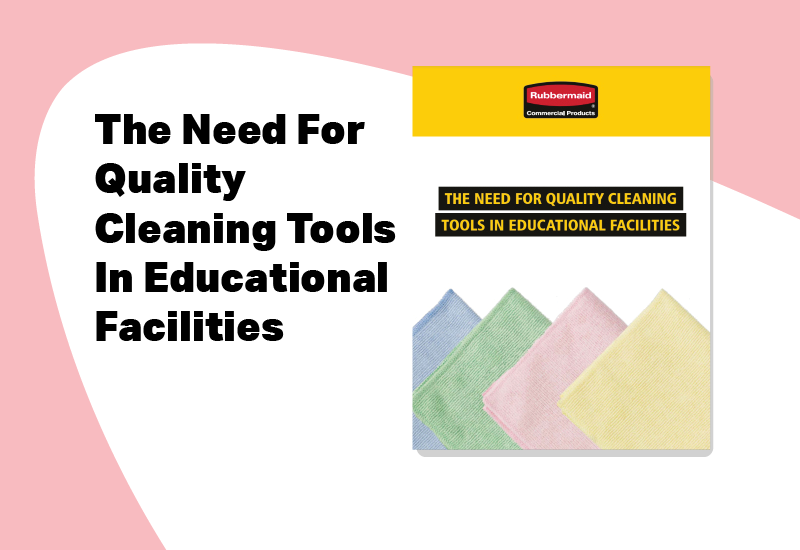 Product Swish Smarts The Need For Quality Cleaning Tools In Schools Rubbermaid