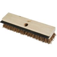 Utility Deck Scrub Brush Head with Squeegee - 11”