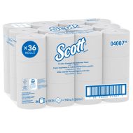 Scott® Essential Coreless Standard Bathroom Tissue - White 2-Ply 36x1000 Sheets