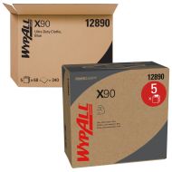 WypAll® X90 Pop-Up Box Wipers - Blue 5x68 Sheets