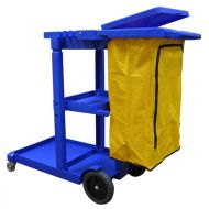 Janitor Cleaning Cart - Blue