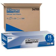 Kimtech Science™ Delicate Task Wipes - White 2-Ply 15x120 Sheets