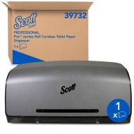 Scott® Pro Coreless Jumbo Toilet Paper Dispenser - Stainless Steel