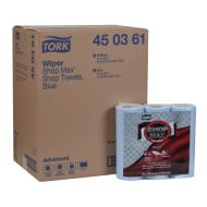 Tork® ShopMax Roll Towel Wiper - Blue 24x55 Sheets