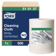Tork® W2 Cleaning Cloth - White 500 Sheets