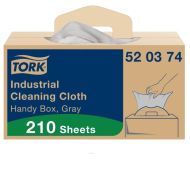 Tork® W7 Industrial Cleaning Cloth - Grey 210 Sheets
