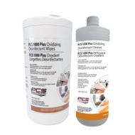 PCS 1000 Plus Oxidizing Disinfectant Wipes Kit - 750mL/70 Sheets
