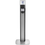 Purell® Messenger™ ES6 Silver Panel Floor Stand w/ Dispenser