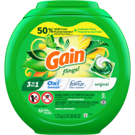 Gain® Flings Laundry Pods - 9x6/PK