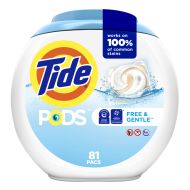 Tide® Free & Gentle Laundry Pods - 4x81/CS