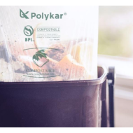 Polykar® Compostable Bags - Clear