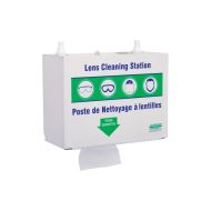 Metal Lens Cleaning Station - White