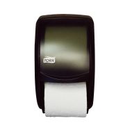 Tork® T24 Twin Vertical Toilet Paper Dispenser - Smoke