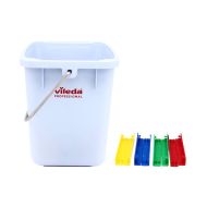 Swep Mini Cleaning Bucket - White w/ Colour Clips