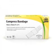  First Aid Compress Bandage - 4"x4"