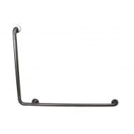 Right Hand Grab Bar - Stainless Steel 40"x30"