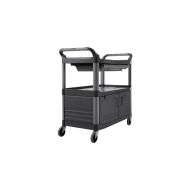 Rubbermaid® Xtra Instrument and Utility Cart - Grey