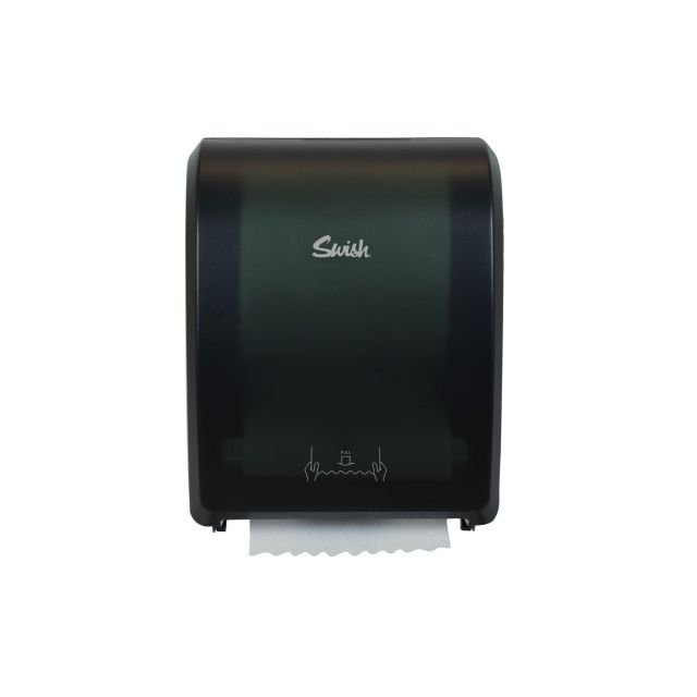 Swish® H80 Mechanical Hand Towel Roll Dispenser - Black