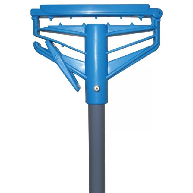 Lock 'N' Load Fibreglass Mop Handle - Blue 63”