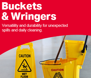 Product Buckets and Wringers Banner Mobile