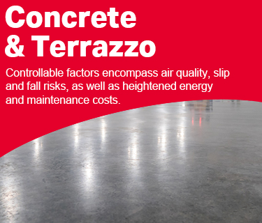 Product Concrete and Terrazzo Banner Mobile