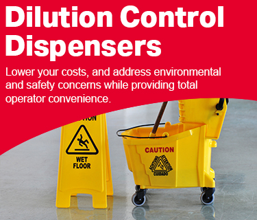 Product Dilution Control Dispensers Banner Mobile