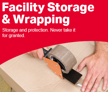 Product Facility Storage and Wrapping Banner Mobile