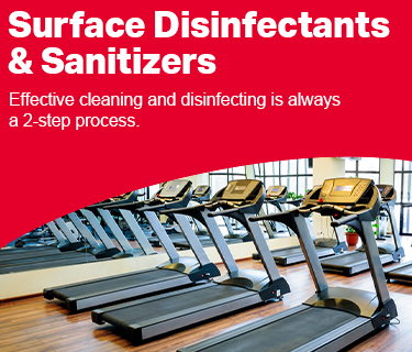 Product Surface Disinfectants and Sanitizers Banner Mobile